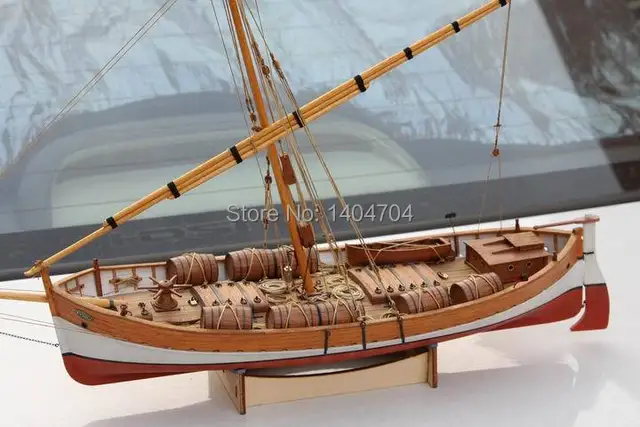NIDALE Model Sacle 1/48 classical Ancient Sailboat model 